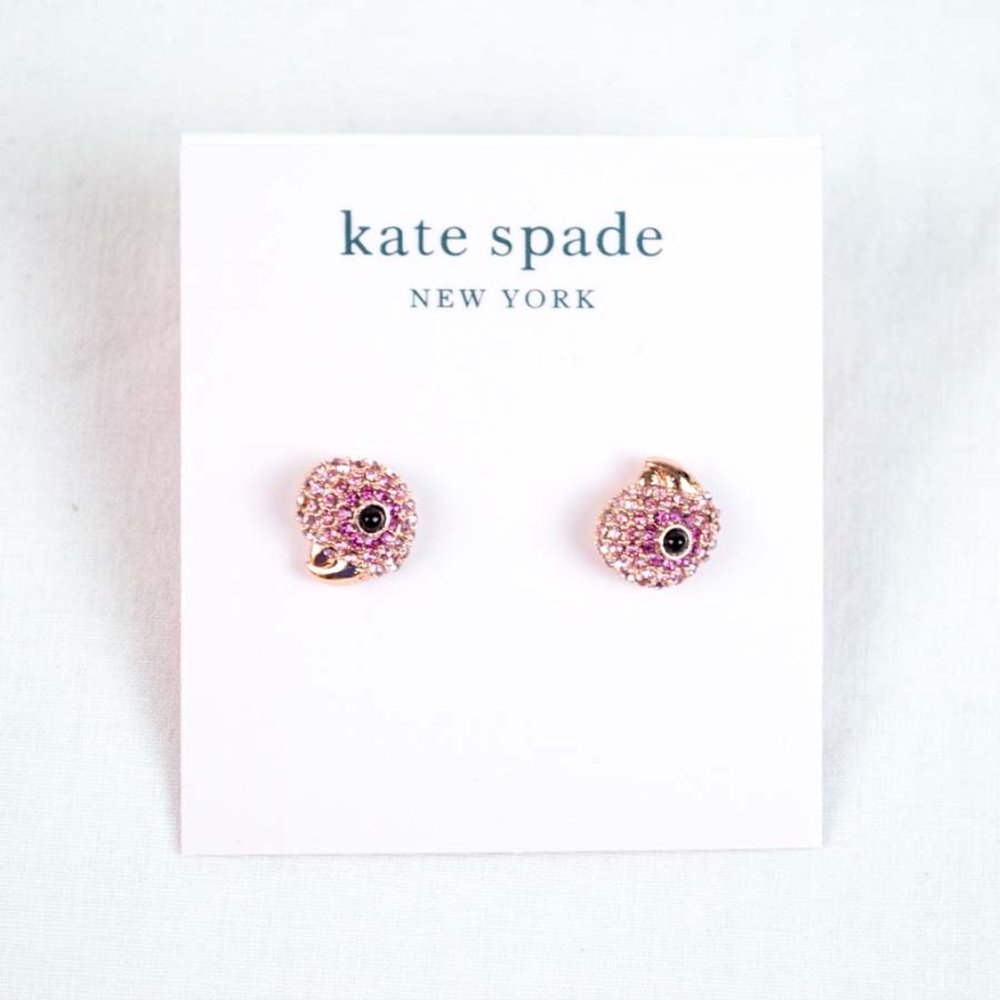 kate spade Tropical Paradise Parrot Earrings - Picture 6 of 8